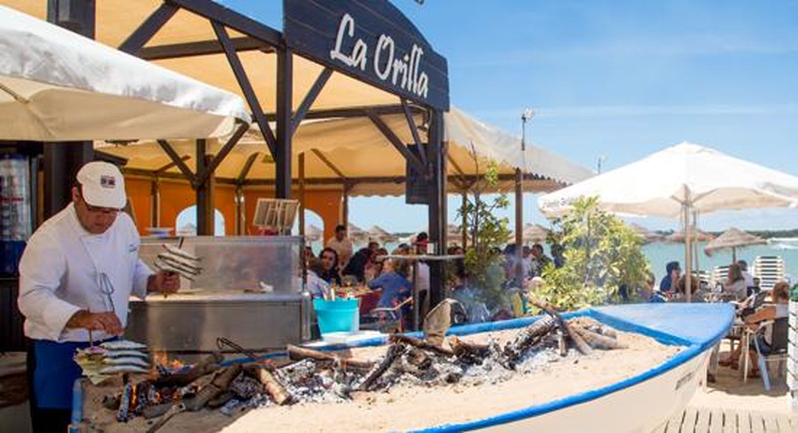 Chiringuito La Orilla, Bajo de Guía. Sanlúcar.