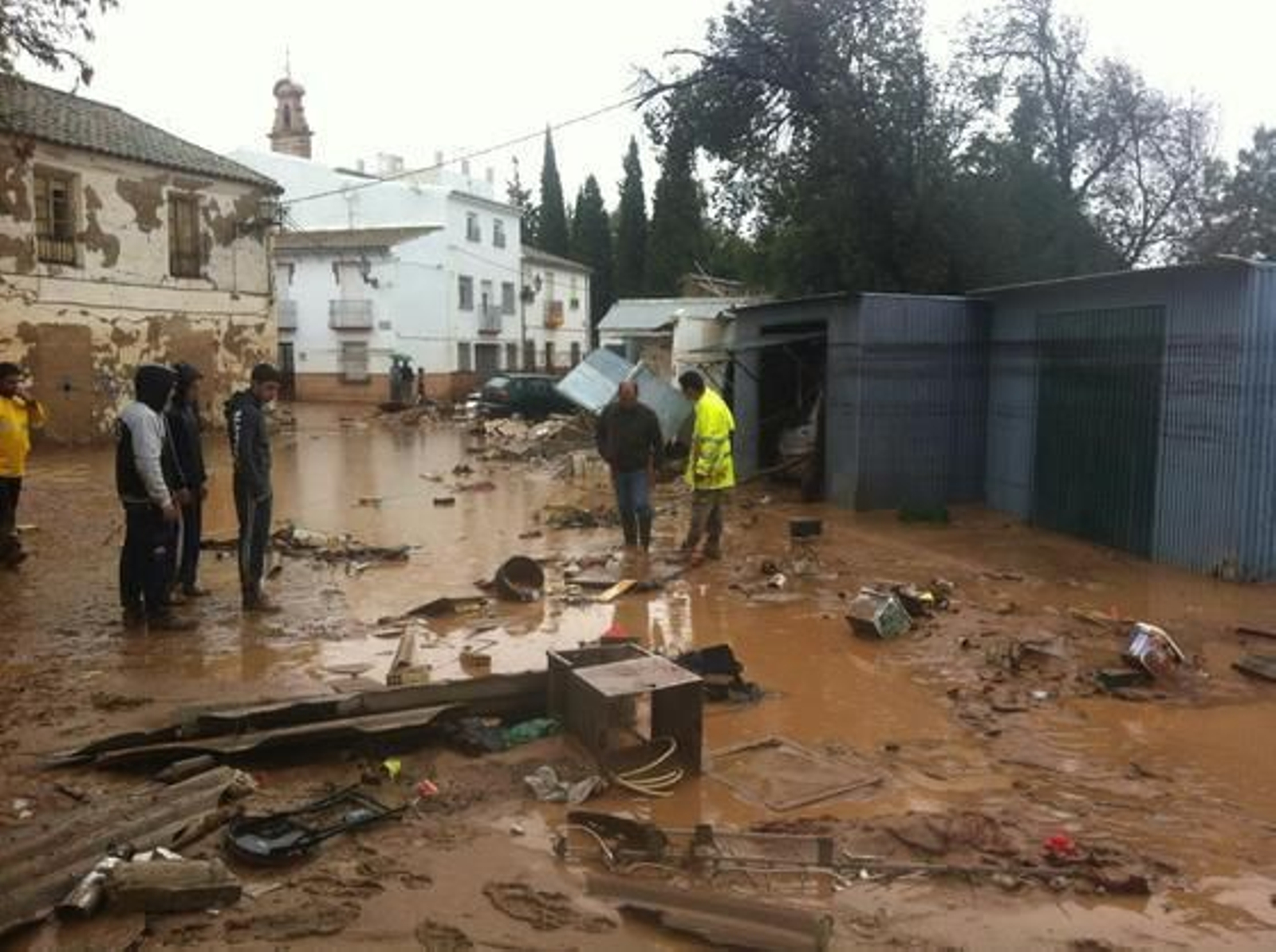 Imágenes de varios municipios afectados por las precipitaciones

Foto: J. Flores - EFE - Ayuntamiento de Cártama
