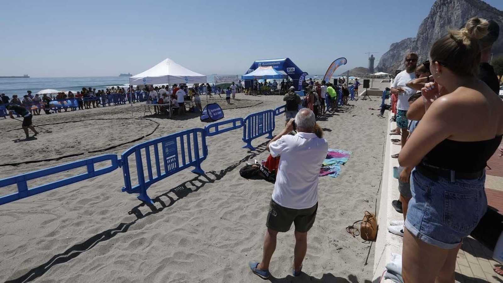 Las fotos del Campeonato y Liga de Andalucía de Lucha Playa