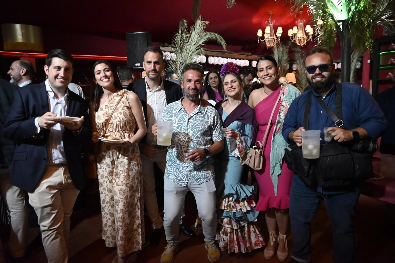 Las recepciones del lunes de la Feria de Córdoba, en imágenes