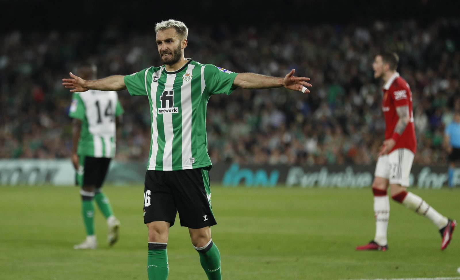 Las imágenes del Betis-Manchester