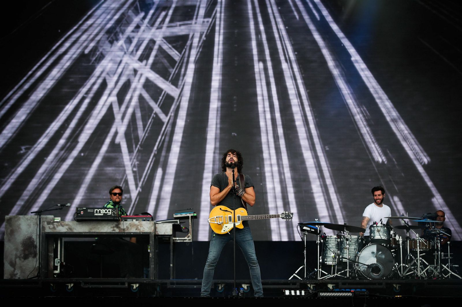 Izal, en un concierto reciente.