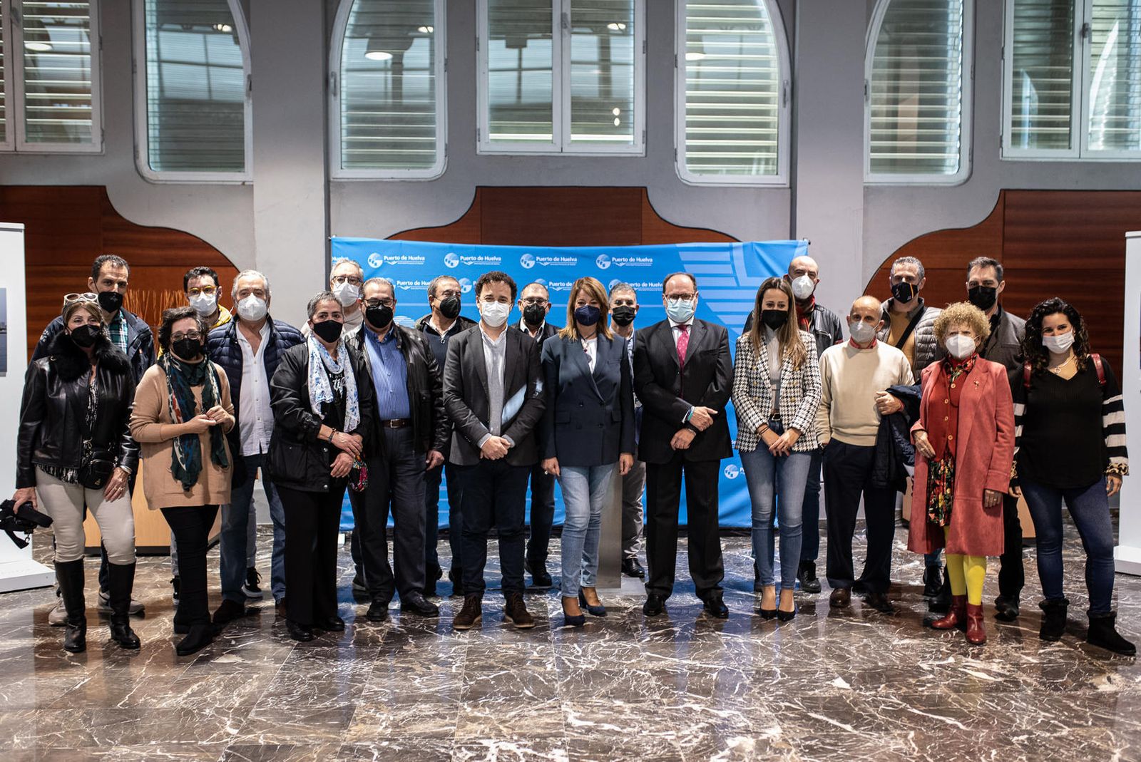 Inauguración de la muestra 'El agua y el Puerto'.