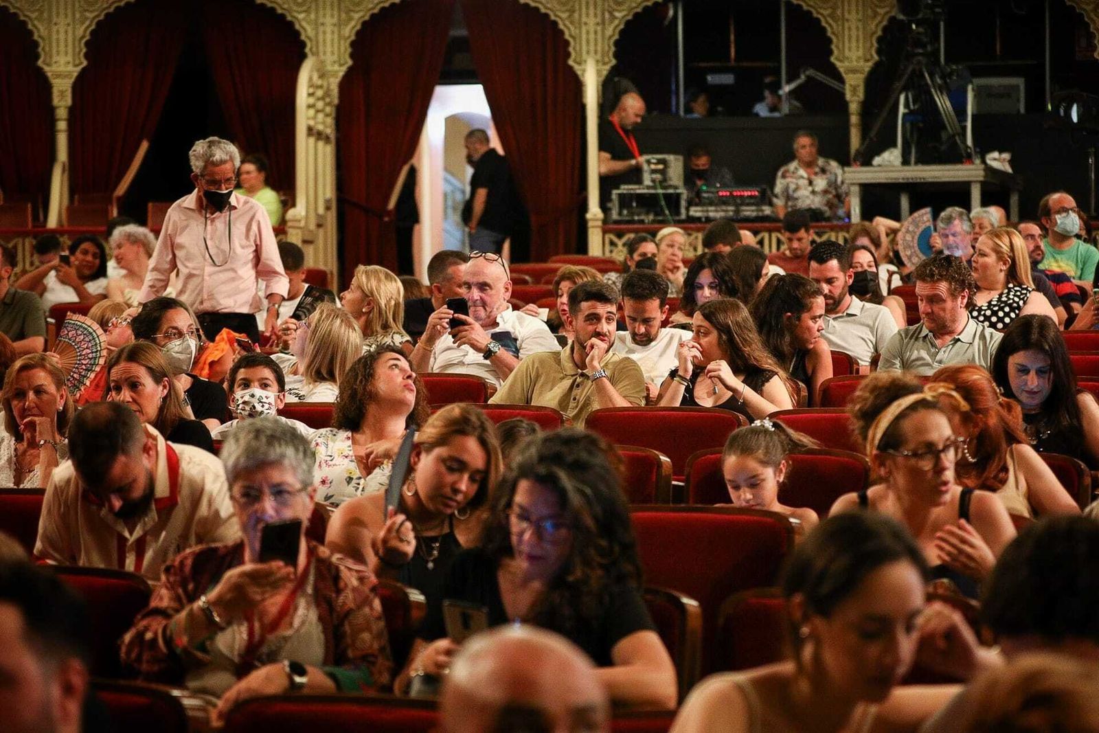 El público de la sesión