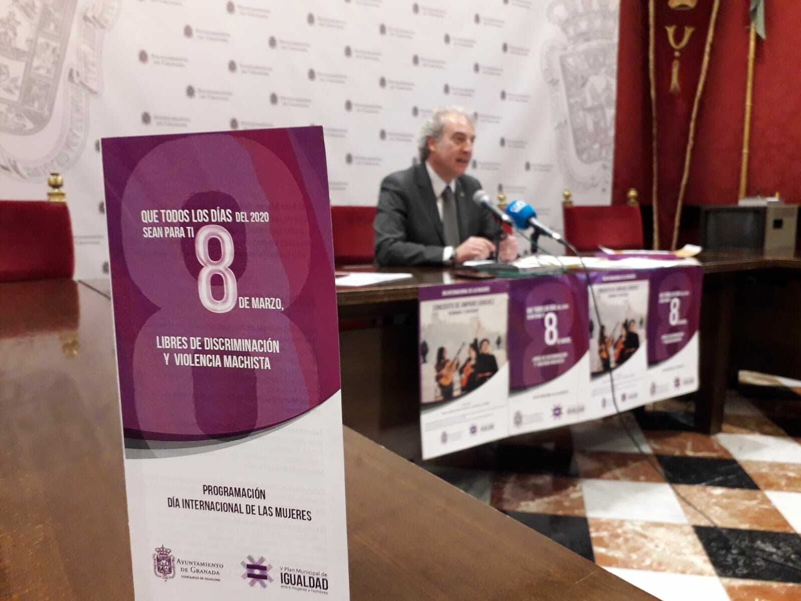 Todas las actividades para la celebración del 8 de marzo en Granada