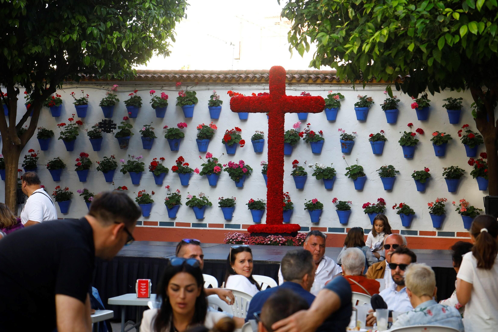 Cruz de la Peña Los Quijotes Cordobeses. Las Cruces ganadoras del concurso municipal de Córdoba 2024, en imágenes