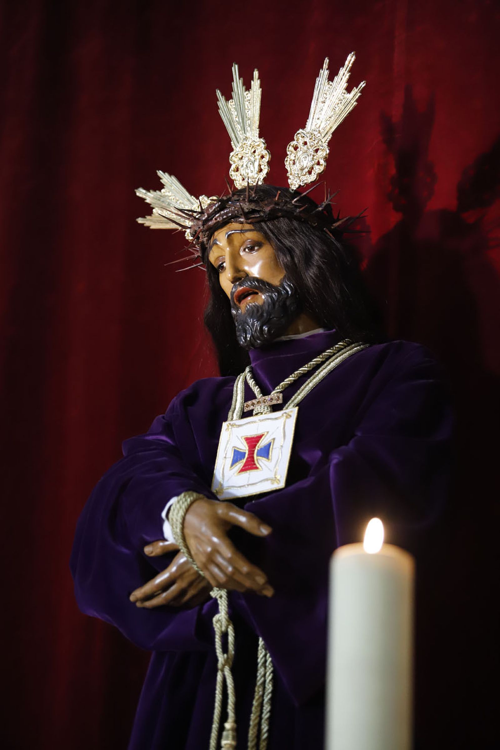 Imágenes de las veneraciones a los Cautivos de Huelva