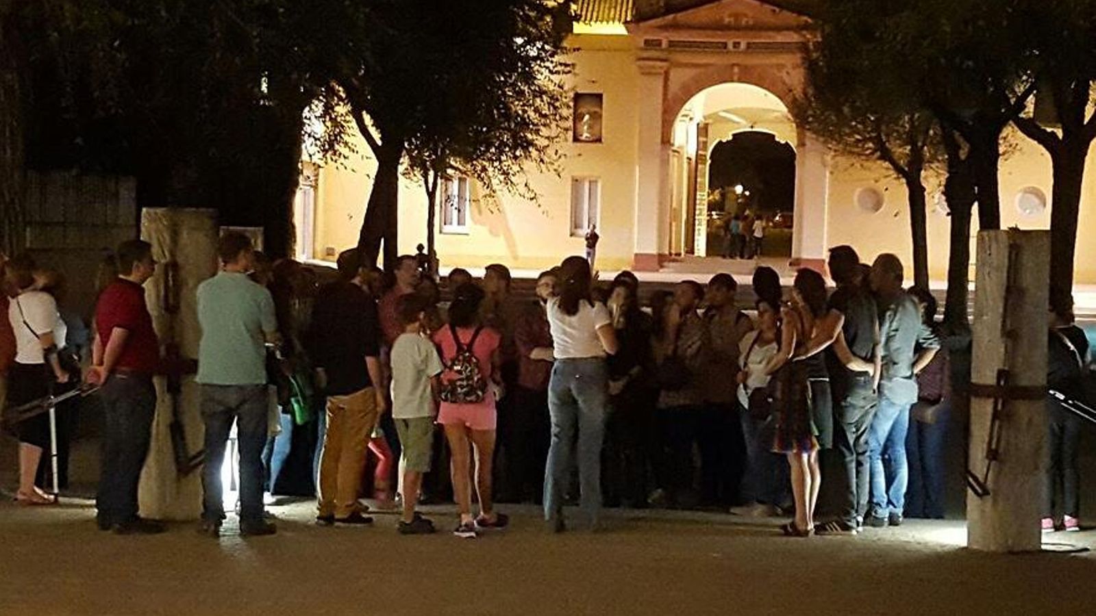 Noche en Blanco en el Centro Andaluz de Arte Contemporáneo.