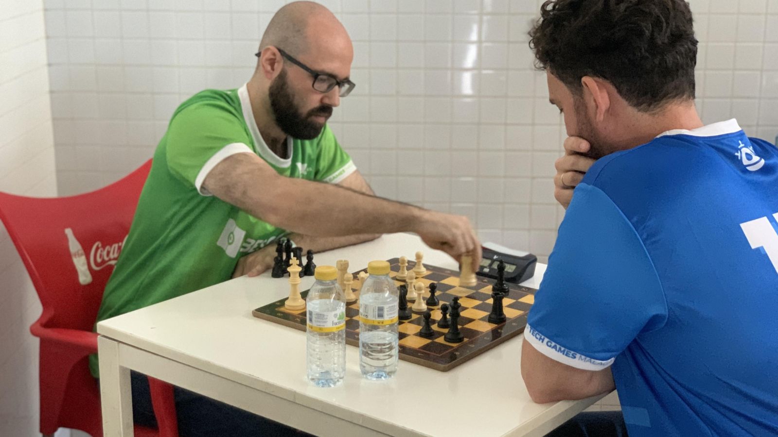 Partida de ajedrez.