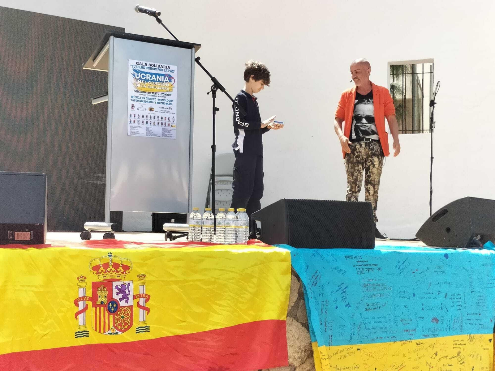 'Pueblos unidos por la paz: Ucrania en el corazón de la Alpujarra'