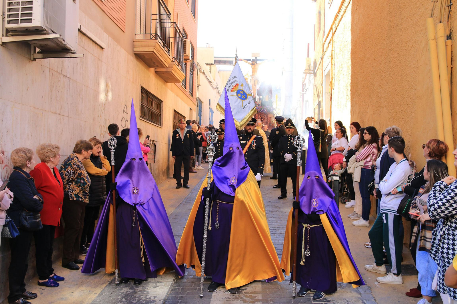 La procesión del Calvario, en imágenes