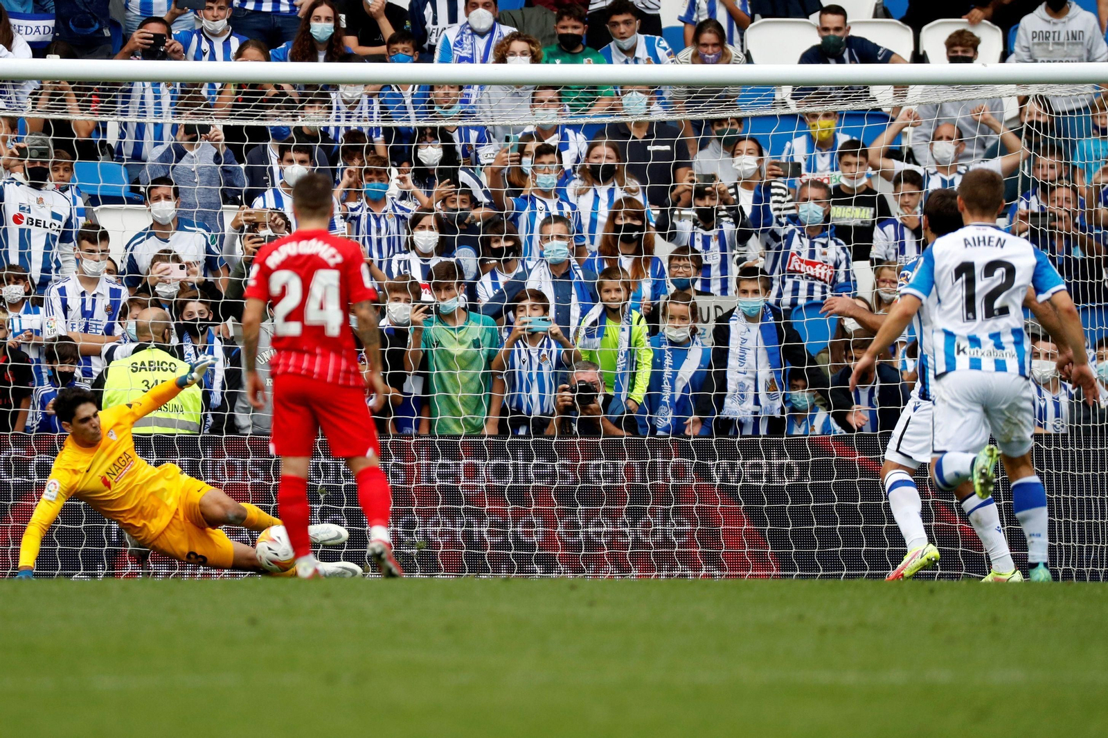 Las imágenes del Real Sociedad-Sevilla