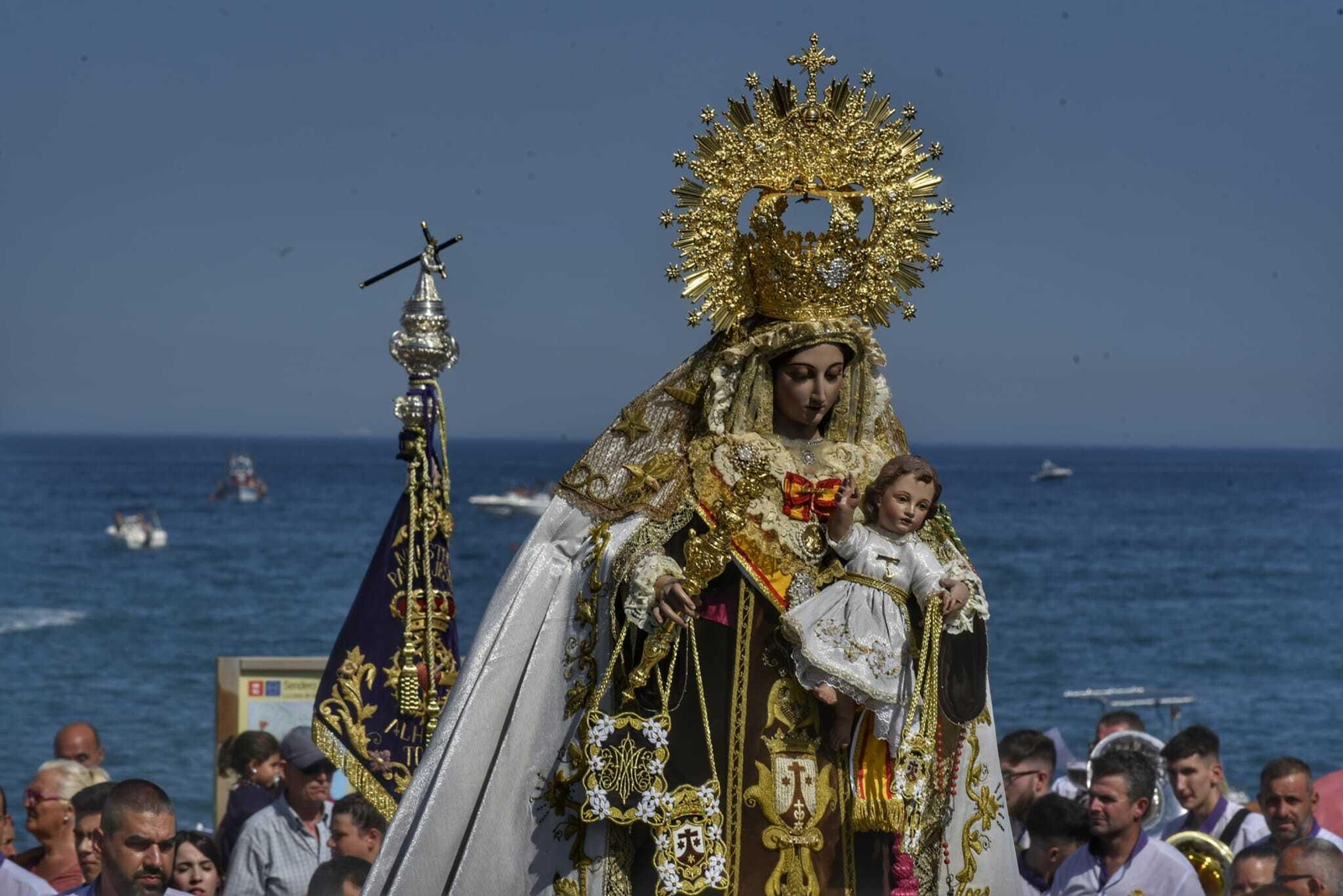 Las fotos de la procesión de la Virgen del Carmen en La Línea