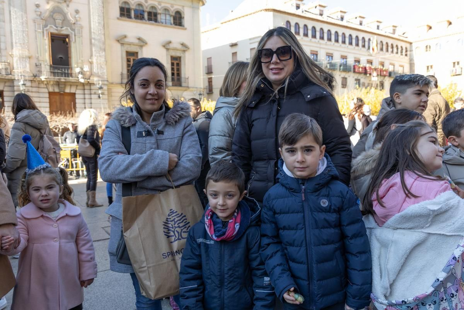 Fiesta infantil de Nochevieja en la Plaza de Santa María
