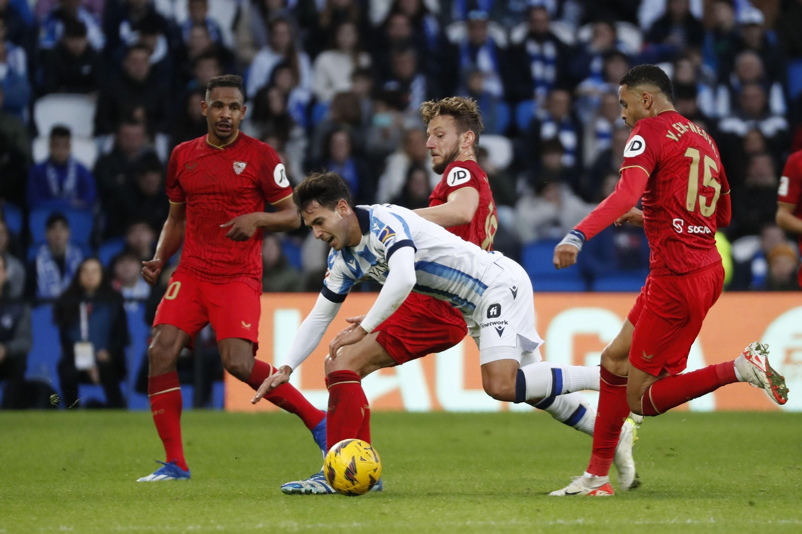 Las fotos del Real Sociedad-Sevilla de Liga