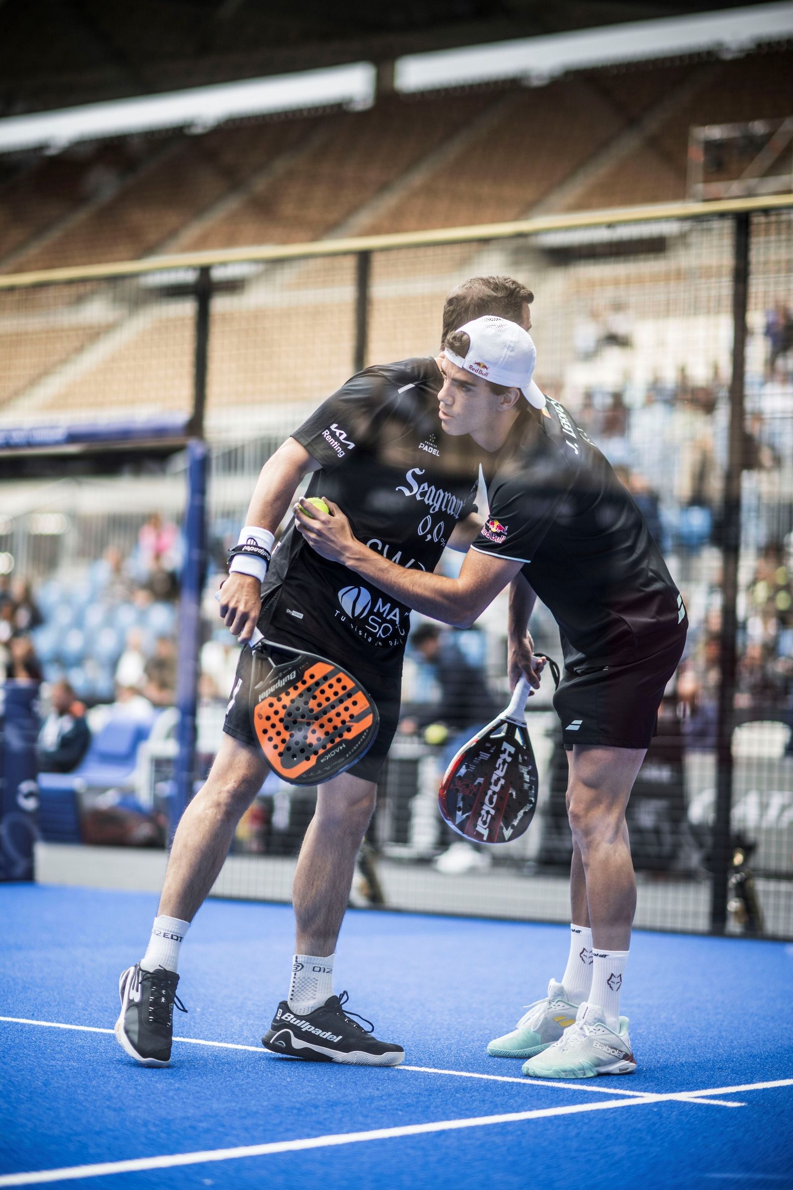 Las fotos de la primera jornada del pádel en el Estadio de la Cartuja