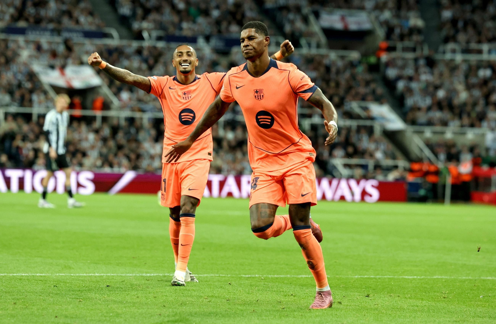 Las fotos del Newcastle - Barcelona