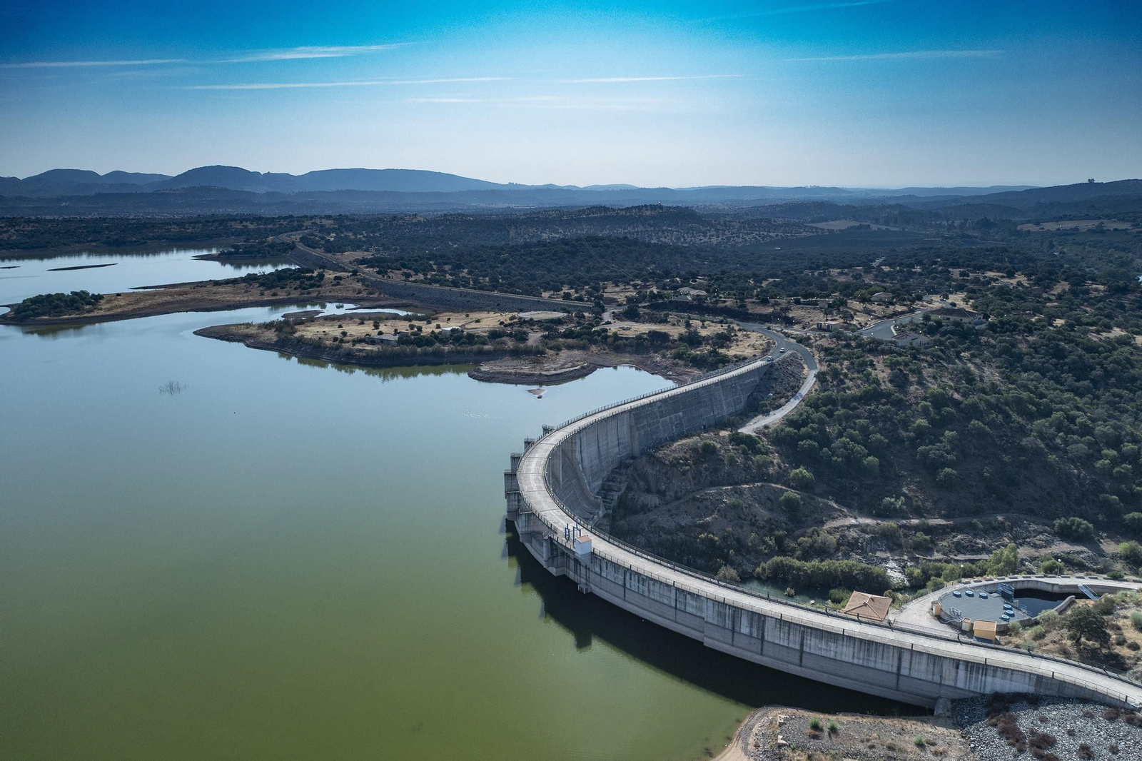 El pantano de Melonares a finales del pasado septiembre.