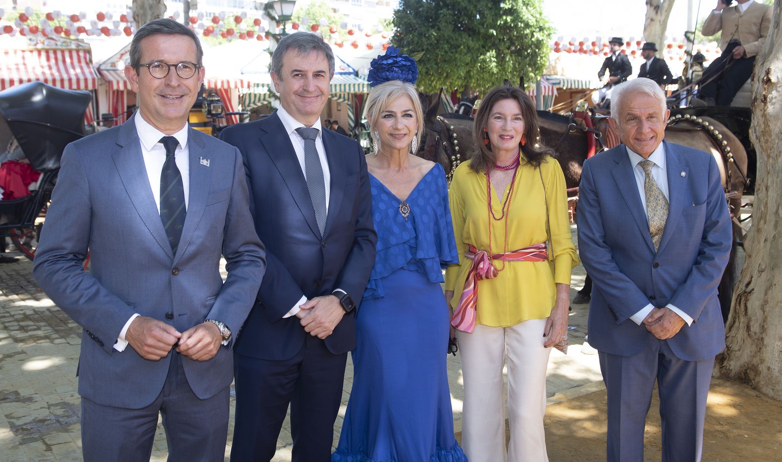 Las imágenes de la recepción en la caseta de Endesa