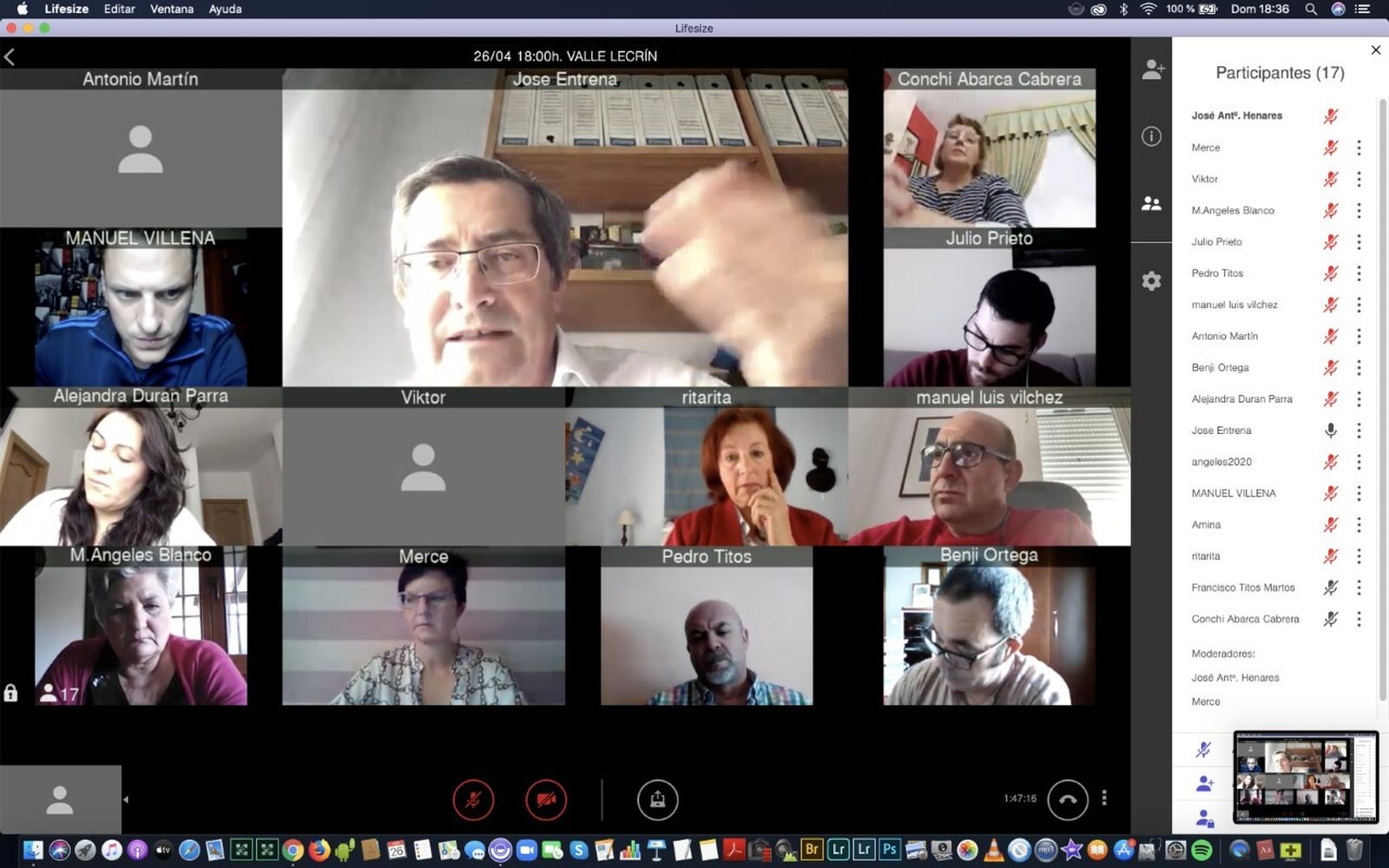 La Diputación de Granada convoca su primer pleno semipresencial y tres minutos de silencio