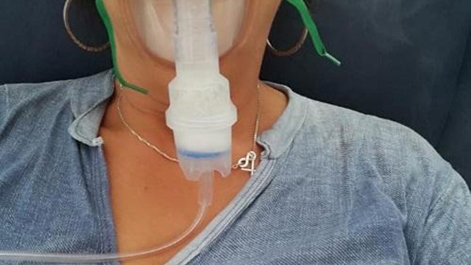 Foto colgada en el grupo "Unidos contra la quema de pastos" para denunciar los perjuicios a los vecinos asmáticos.