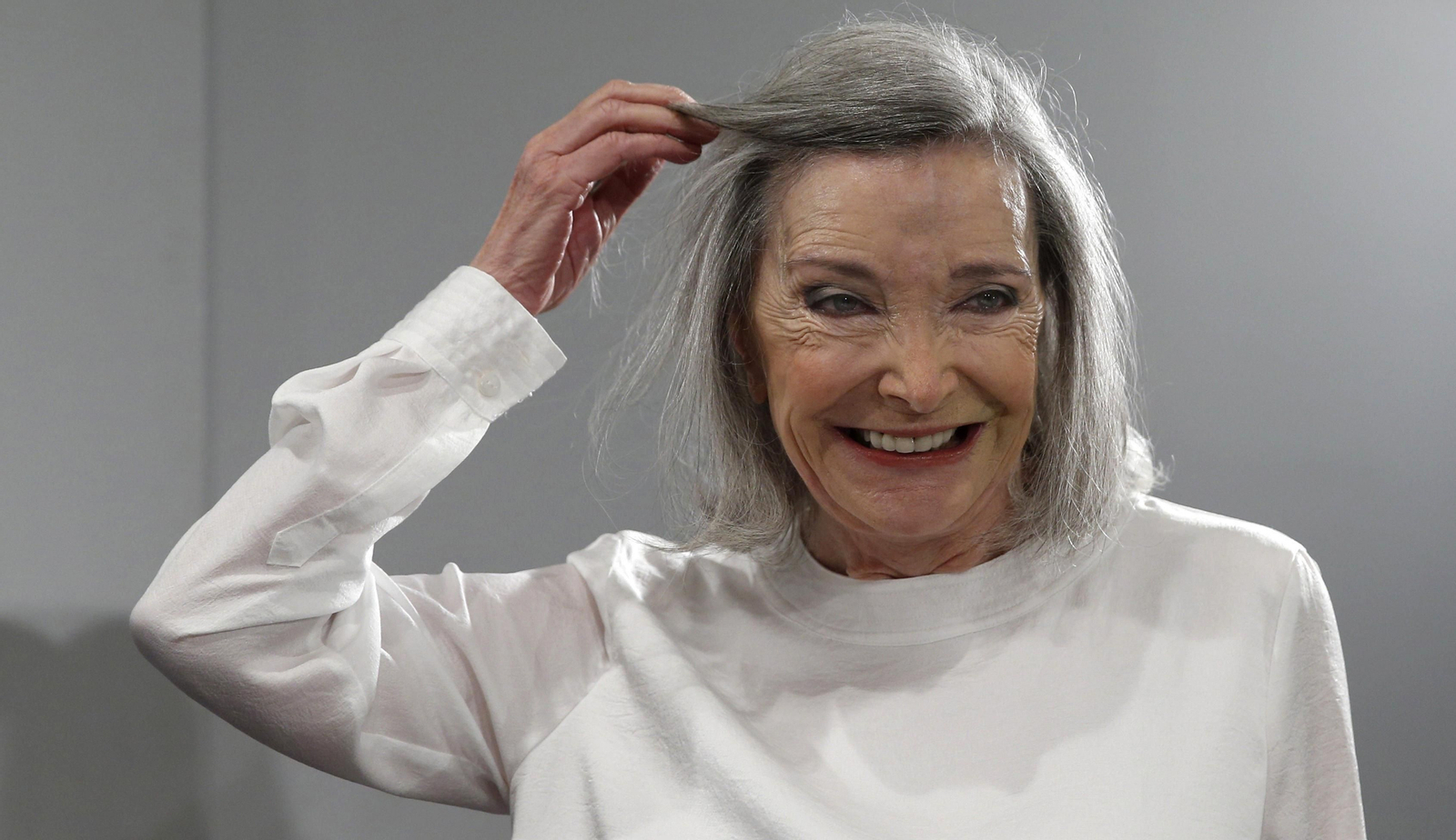 Nuria Espert (Hospitalet de Llobregat, 1935), el pasado octubre, en Oviedo, antes de recoger el Princesa de Asturias.