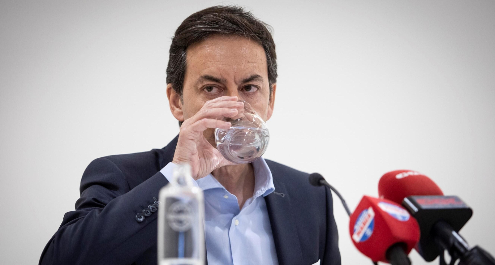 Antonio Fernández Monterrubio, el día de su despedida como director general del Granada.