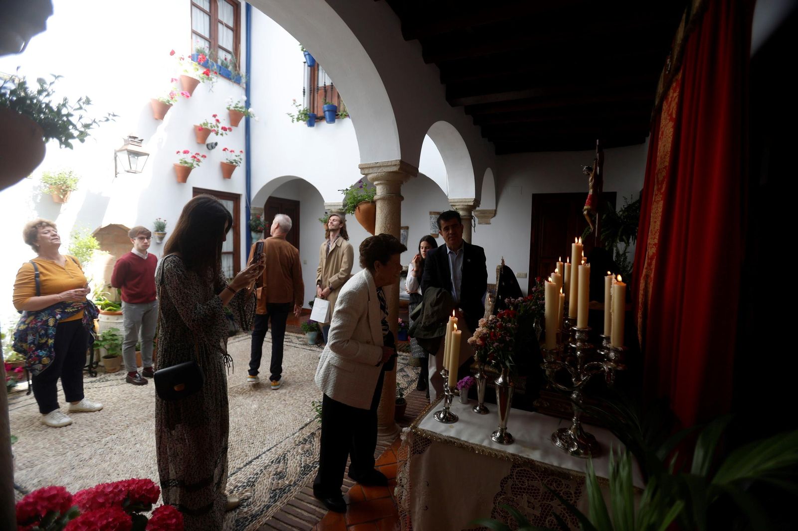 Los Patios de Córdoba que abren este Viernes Santo, en imágenes