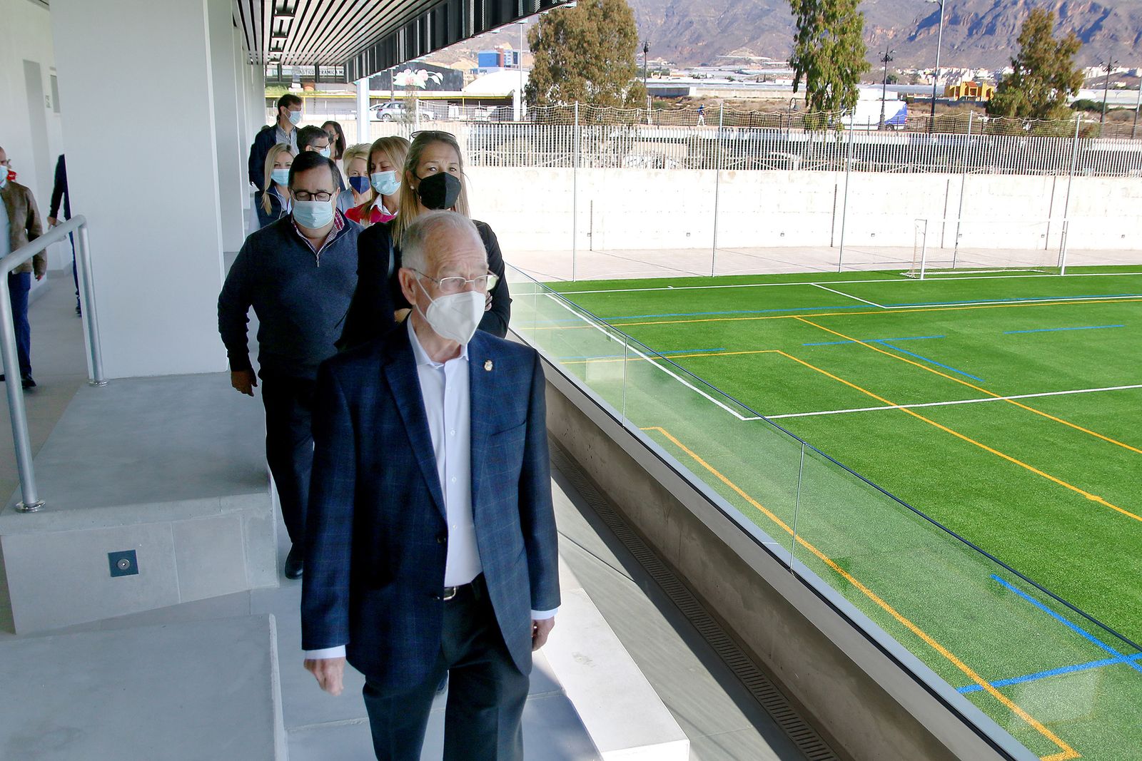 Fotogalería de la inauguración de las instalaciones deportivas de El Parador