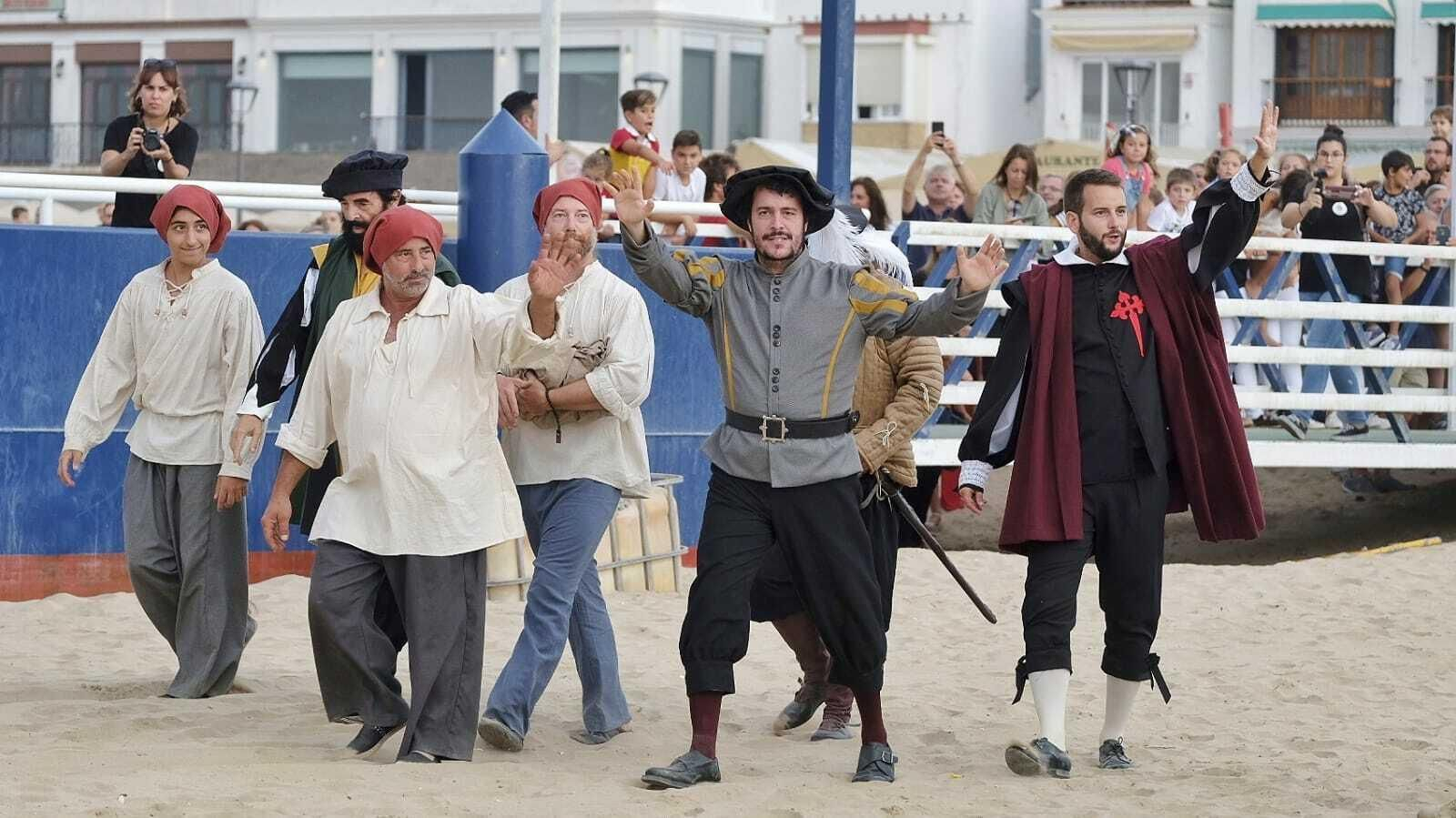 La fiesta de celebración del V Centenario en Sanlúcar