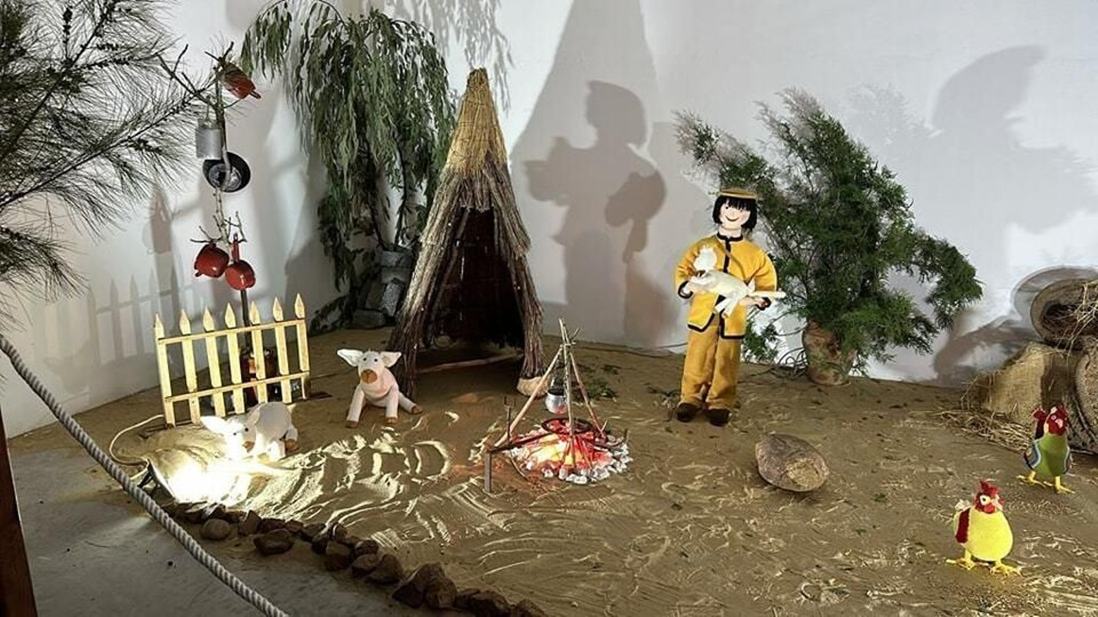 Así es el belén de amigurumi de Valsequillo, uno de los más originales de Córdoba