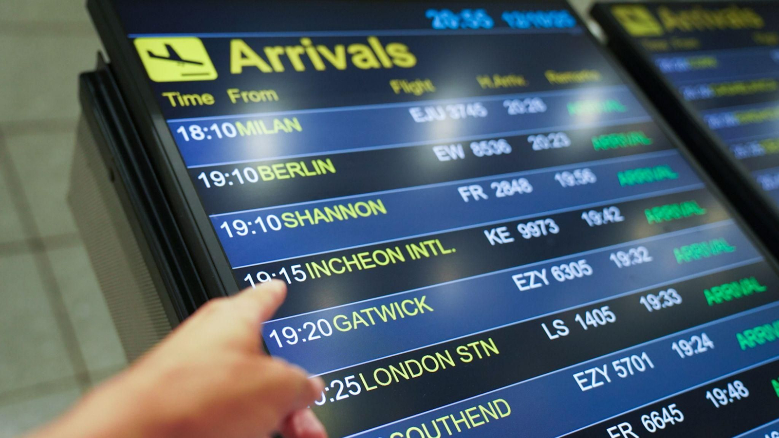 Vuelo Corea en el Aeropuerto de Málaga