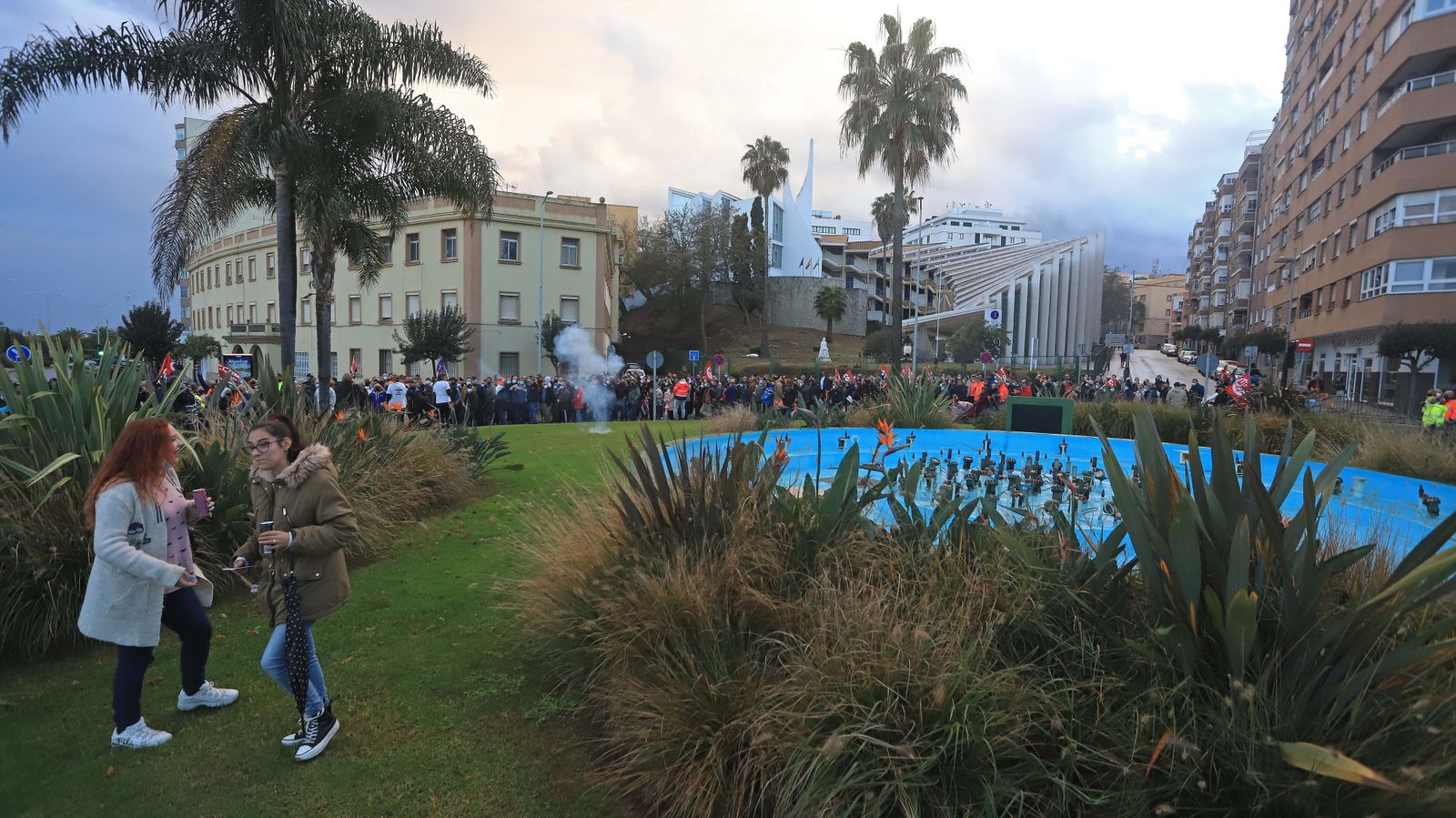 Fotos de la manifestación del metal en Algeciras