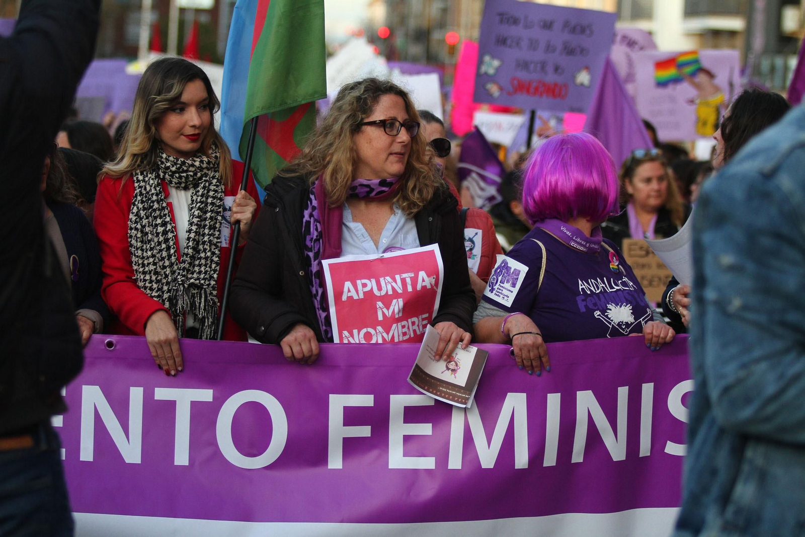 Imágenes de la Manifestación del día Internacional de la Mujer