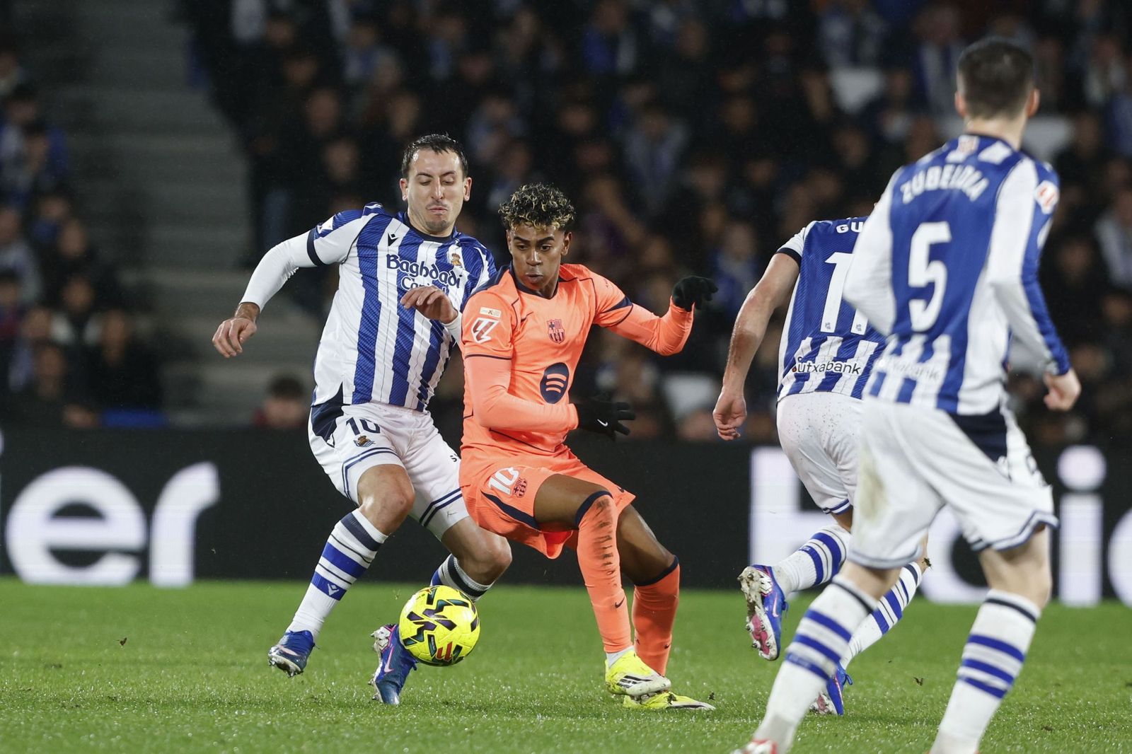 Las fotos de la derrota del Barcelona contra la Real Sociedad