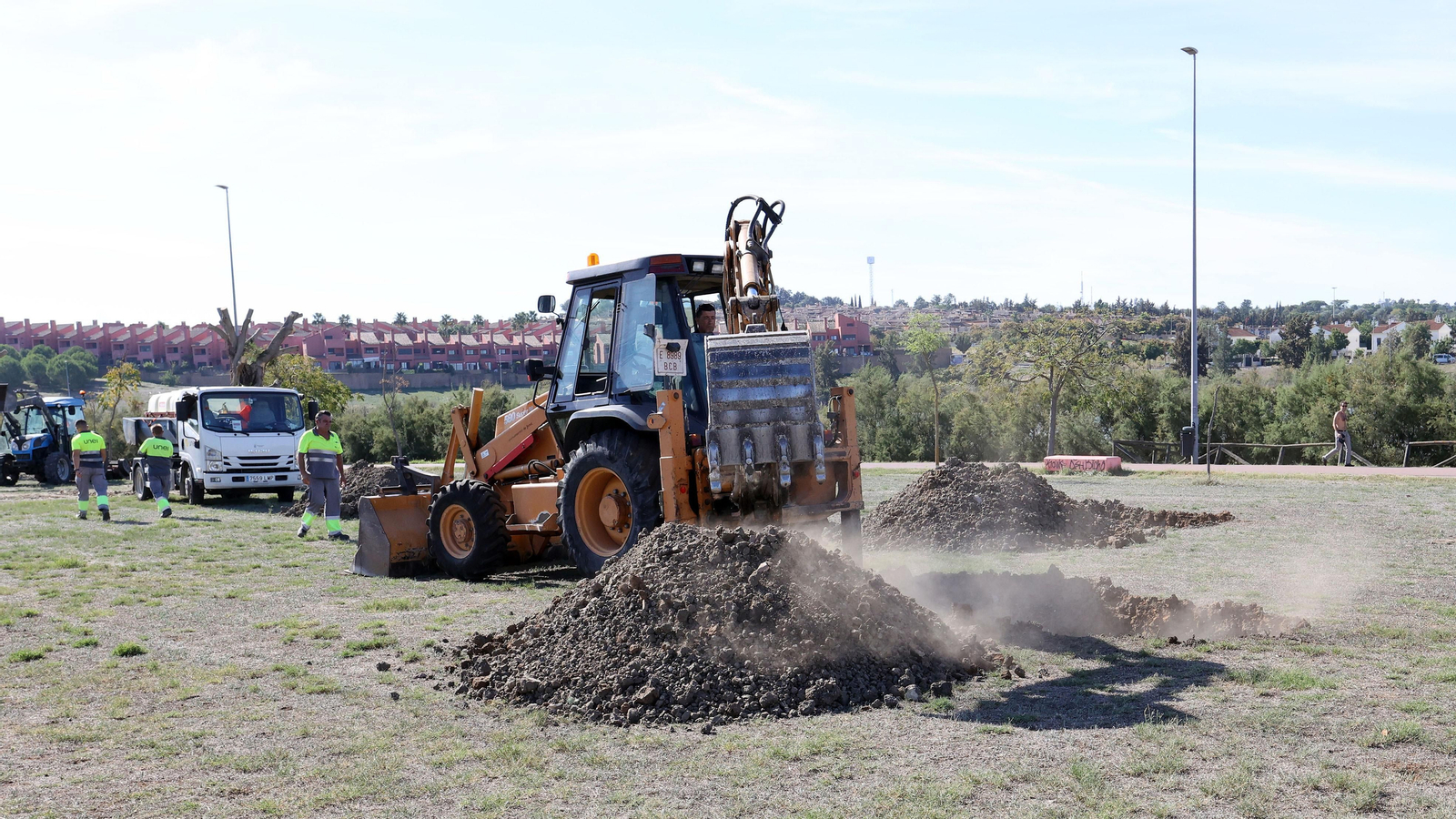 Traslado de los árboles de Chapín
