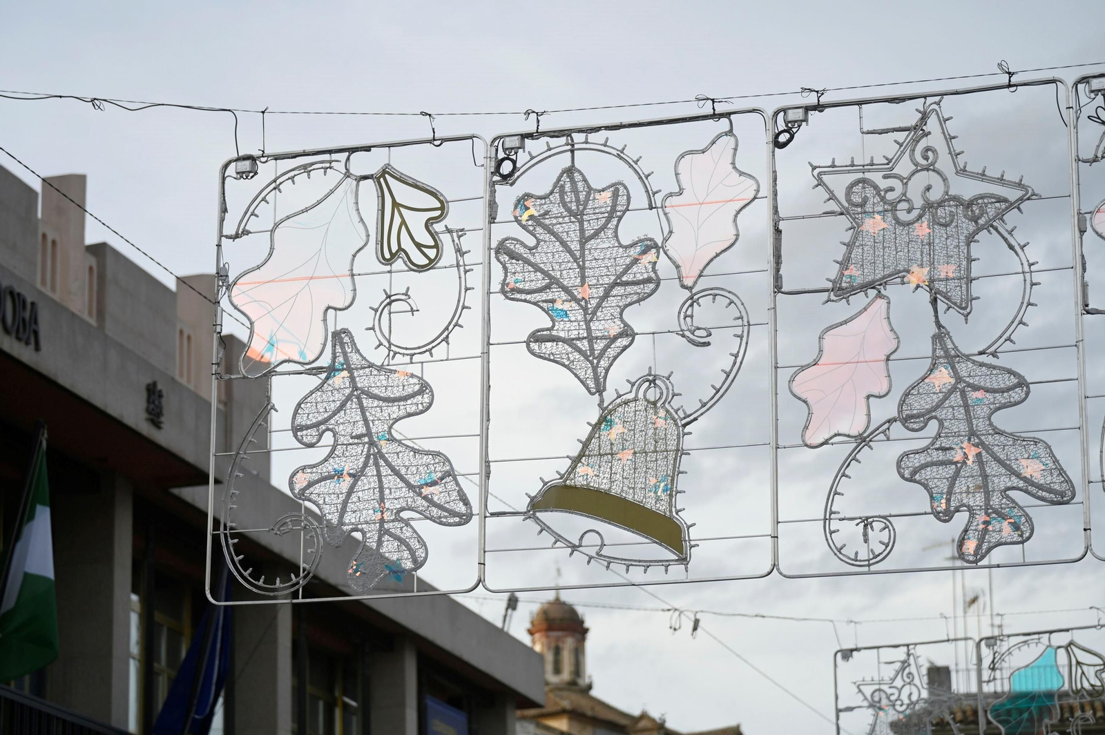 Luces de Navidad en el centro de Córdoba