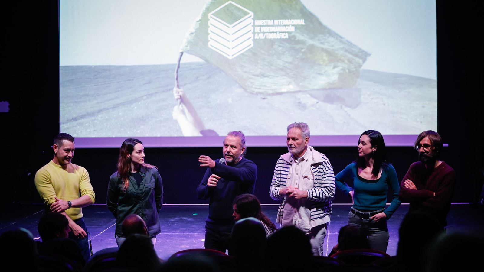 Inicio de la 12 edición la Muestra Internacional de Videonarración A/r/tográfica en el Palacio de los Condes de Gabia