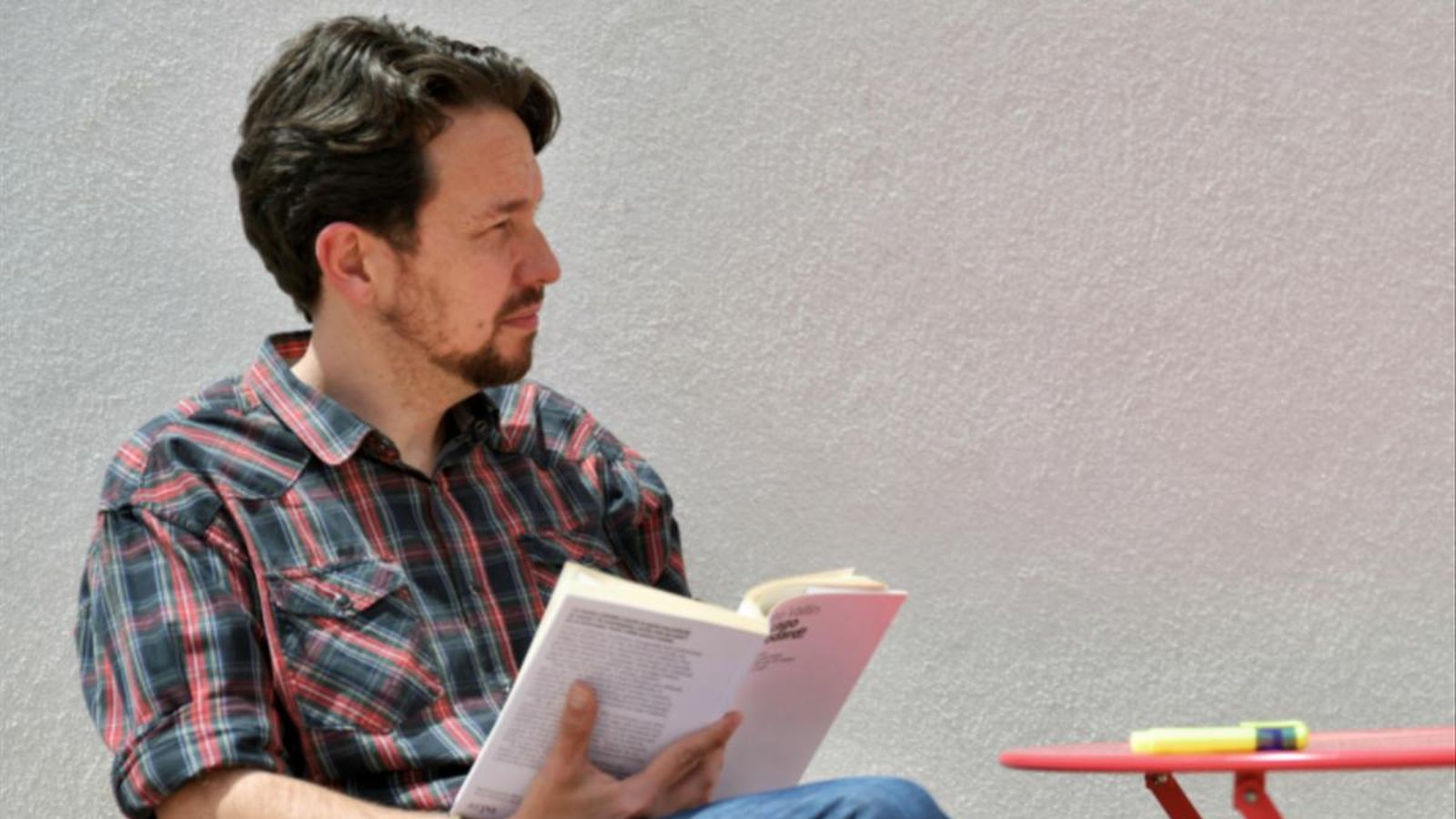 Pablo Iglesias, sin su característica coleta.