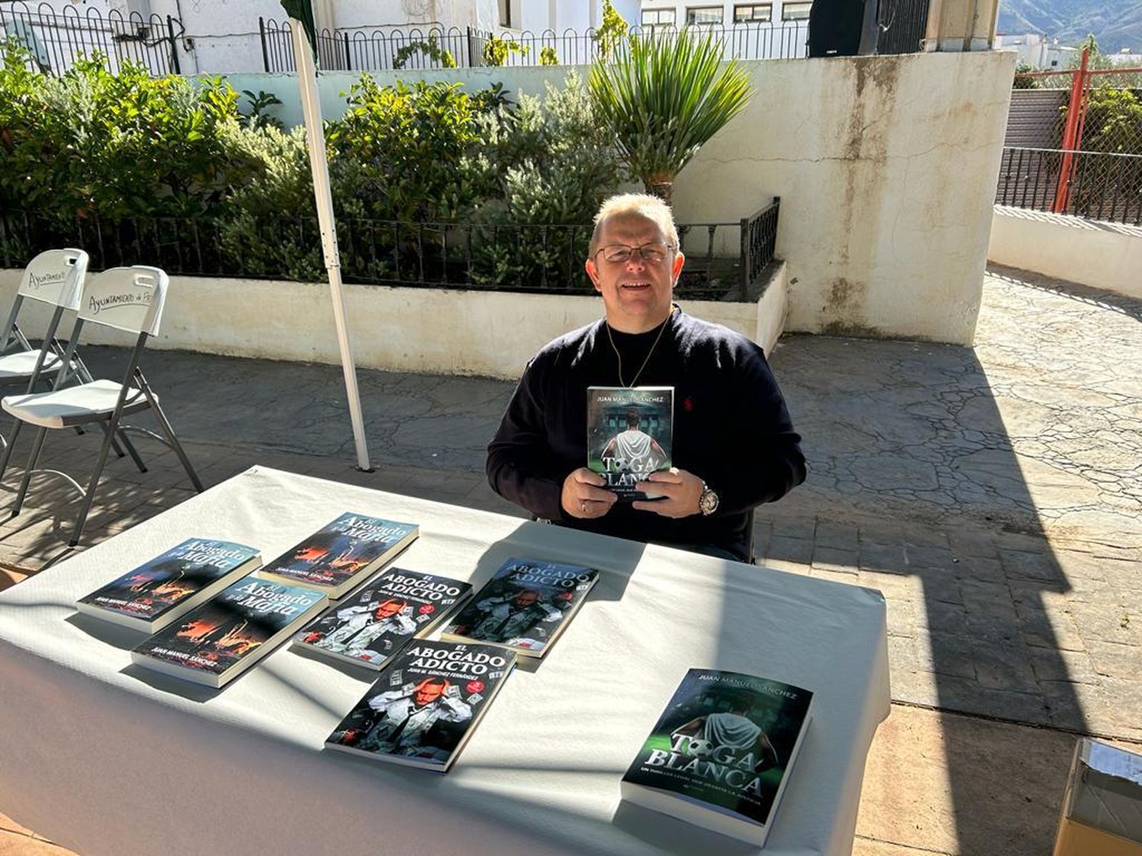 Juan Manuel Sánchez presenta su tercera novela.