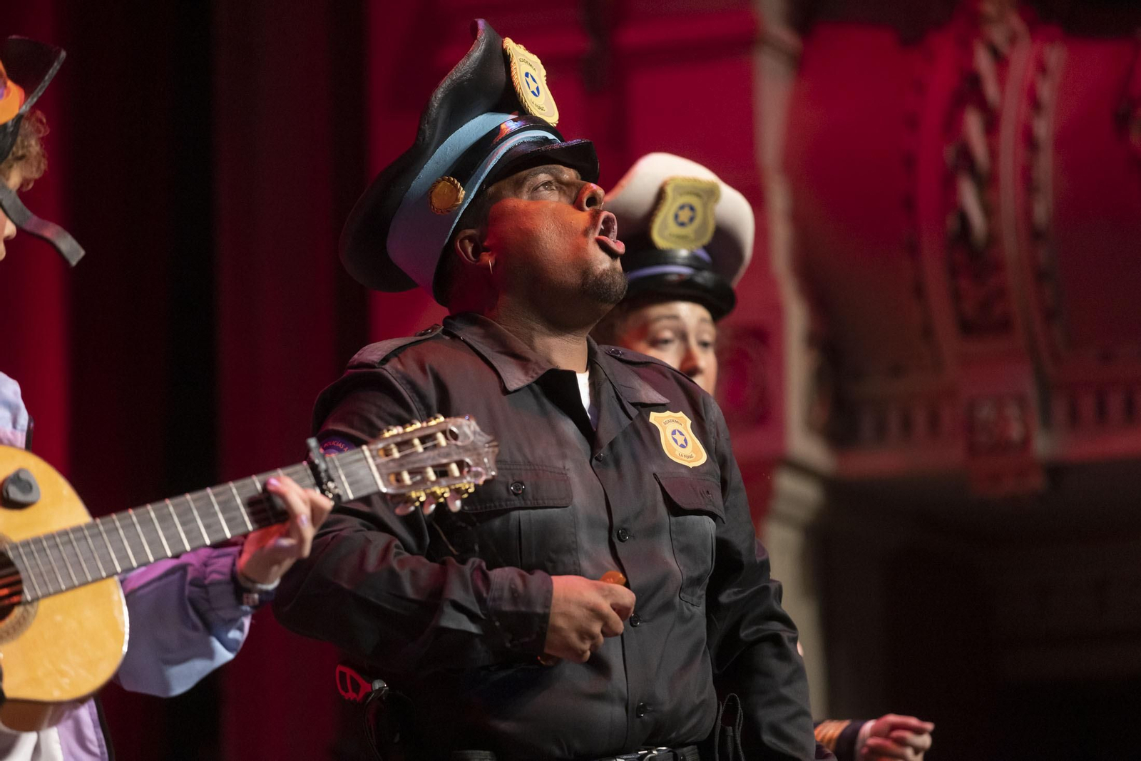 Imágenes de la actuación del cuarteto de Huelva “La F.O.P.A.C.” en la Final del Carnaval Colombino