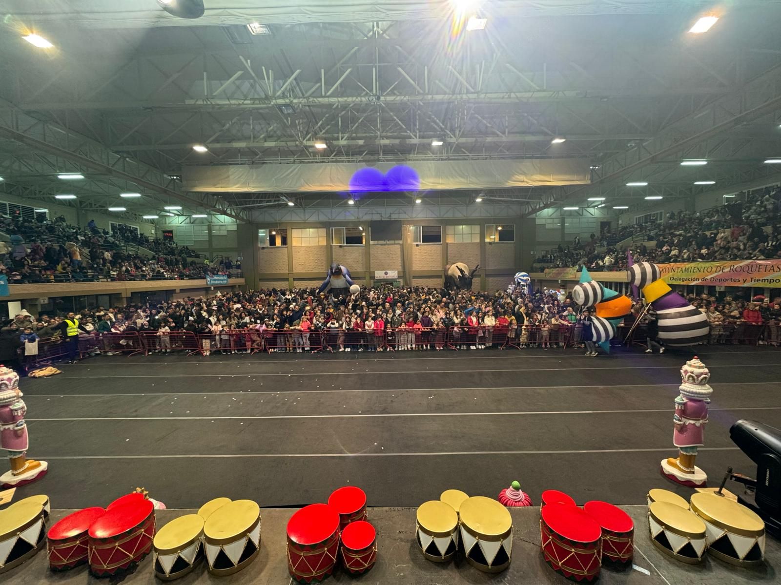 El éxito de la llegada de los Reyes Magos a Roquetas de Mar, en imágenes
