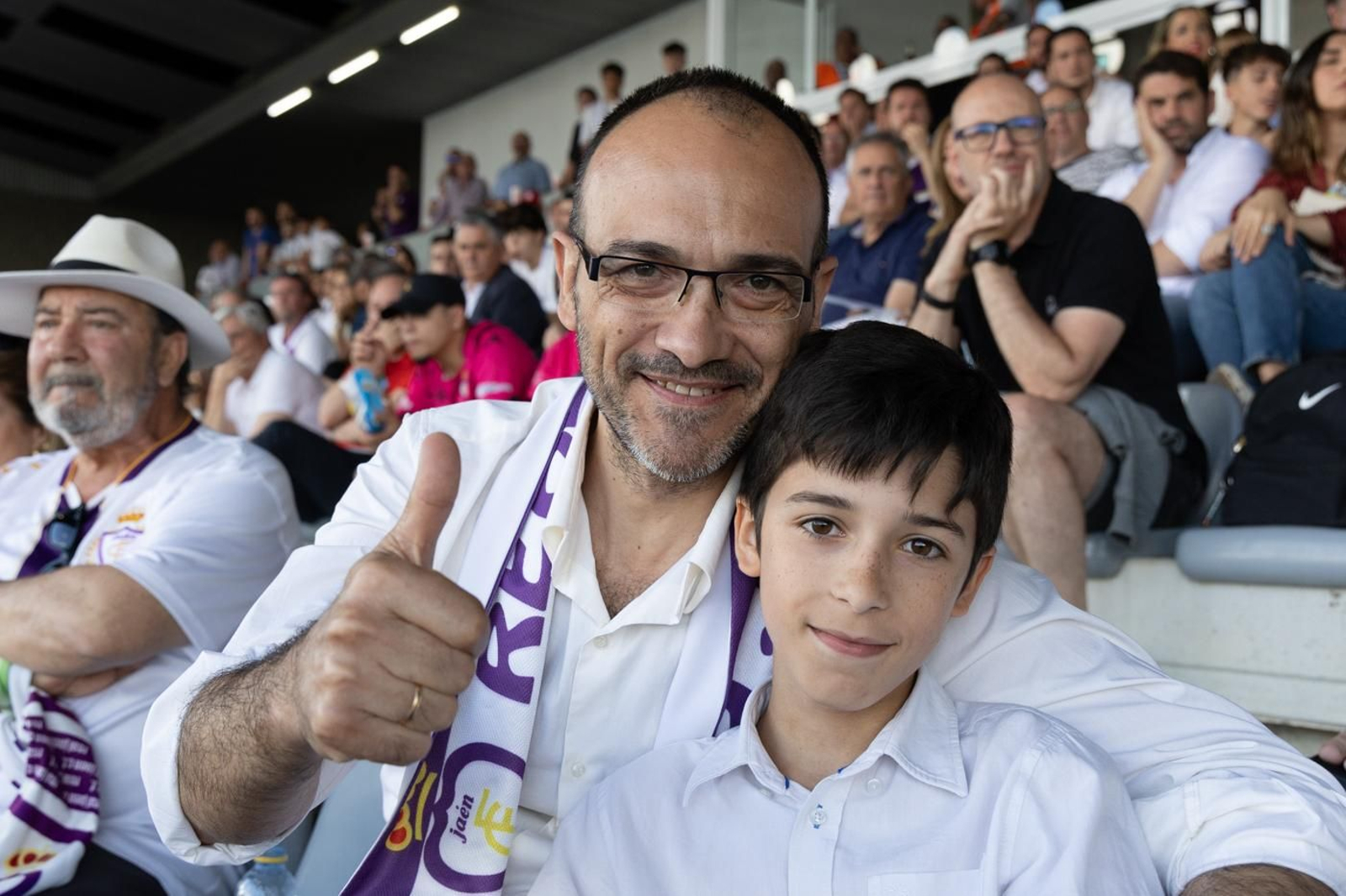 La afición del Real Jaén, su principal valor, en imágenes