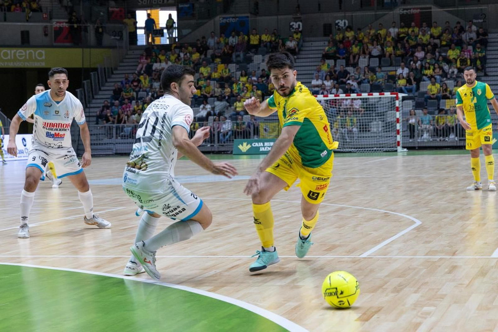 Partido Jaén Paraíso Interior contra Noia, en imágenes