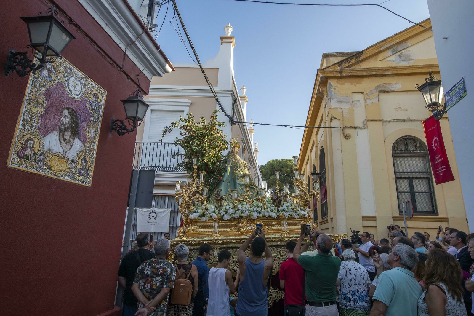 La procesión de la Pastora, en imágenes