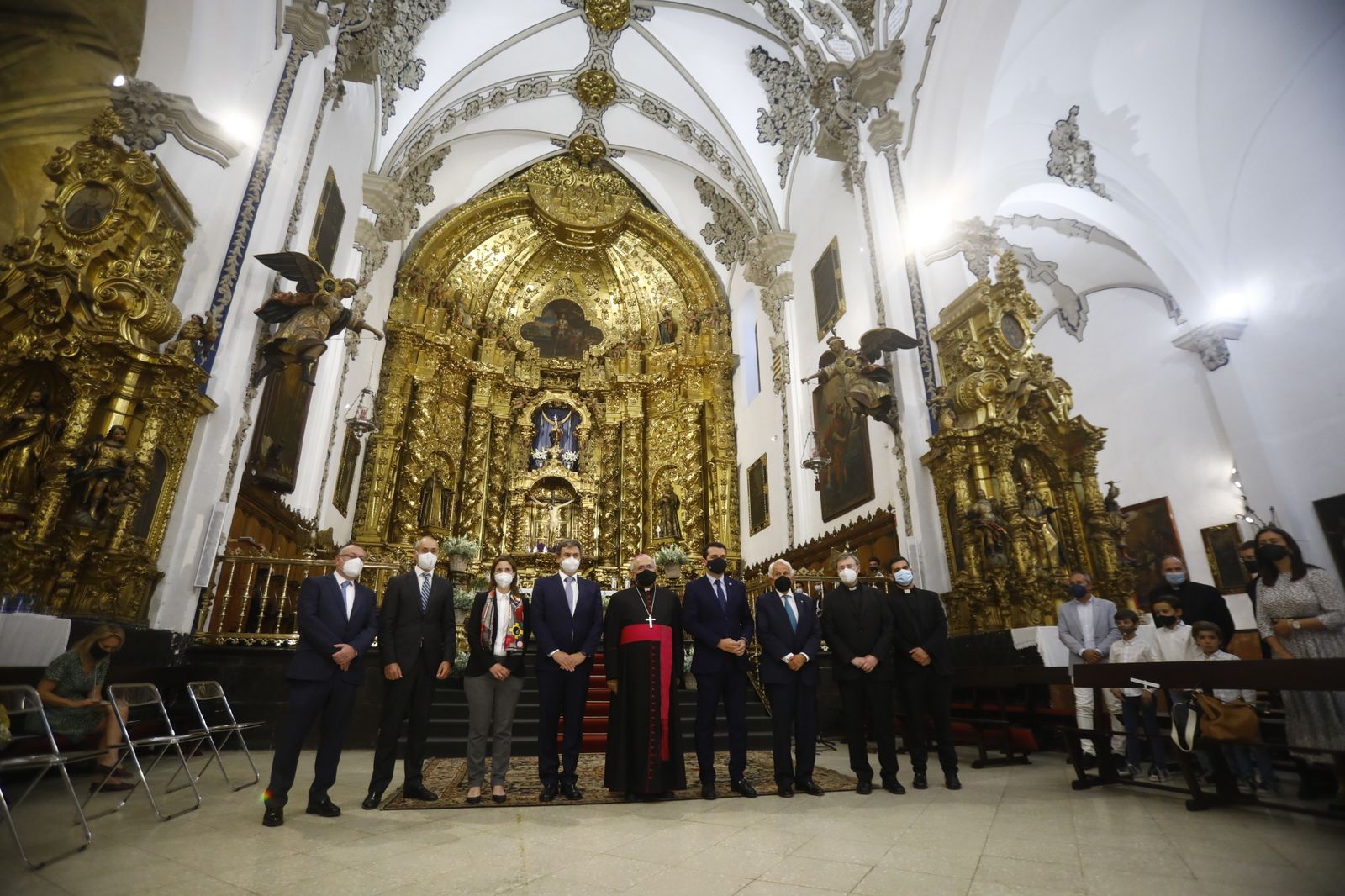 Inauguración de la nueva iluminación de la iglesia de San Francisco y San Eulogio.