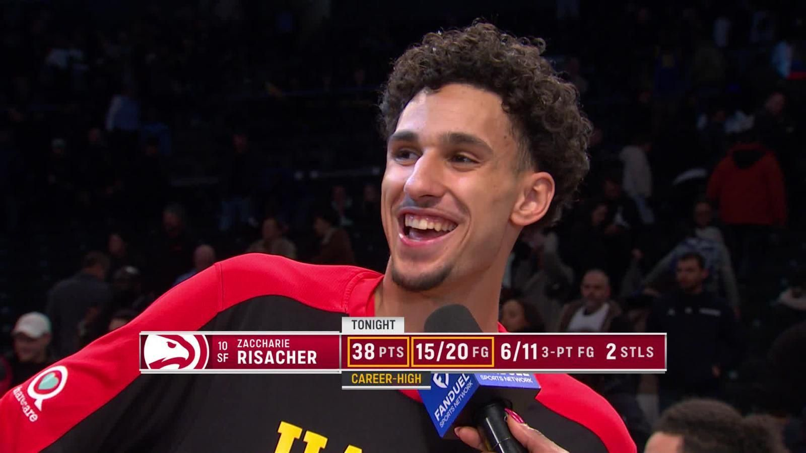 El malagueño Zaccharie Risacher hace su mejor partido en la NBA