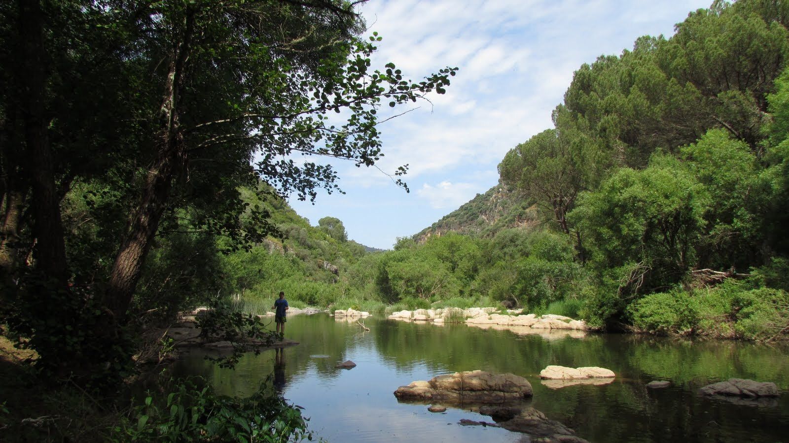Detalle del Arroyo Bejarano, en la Sierra de Córdoba