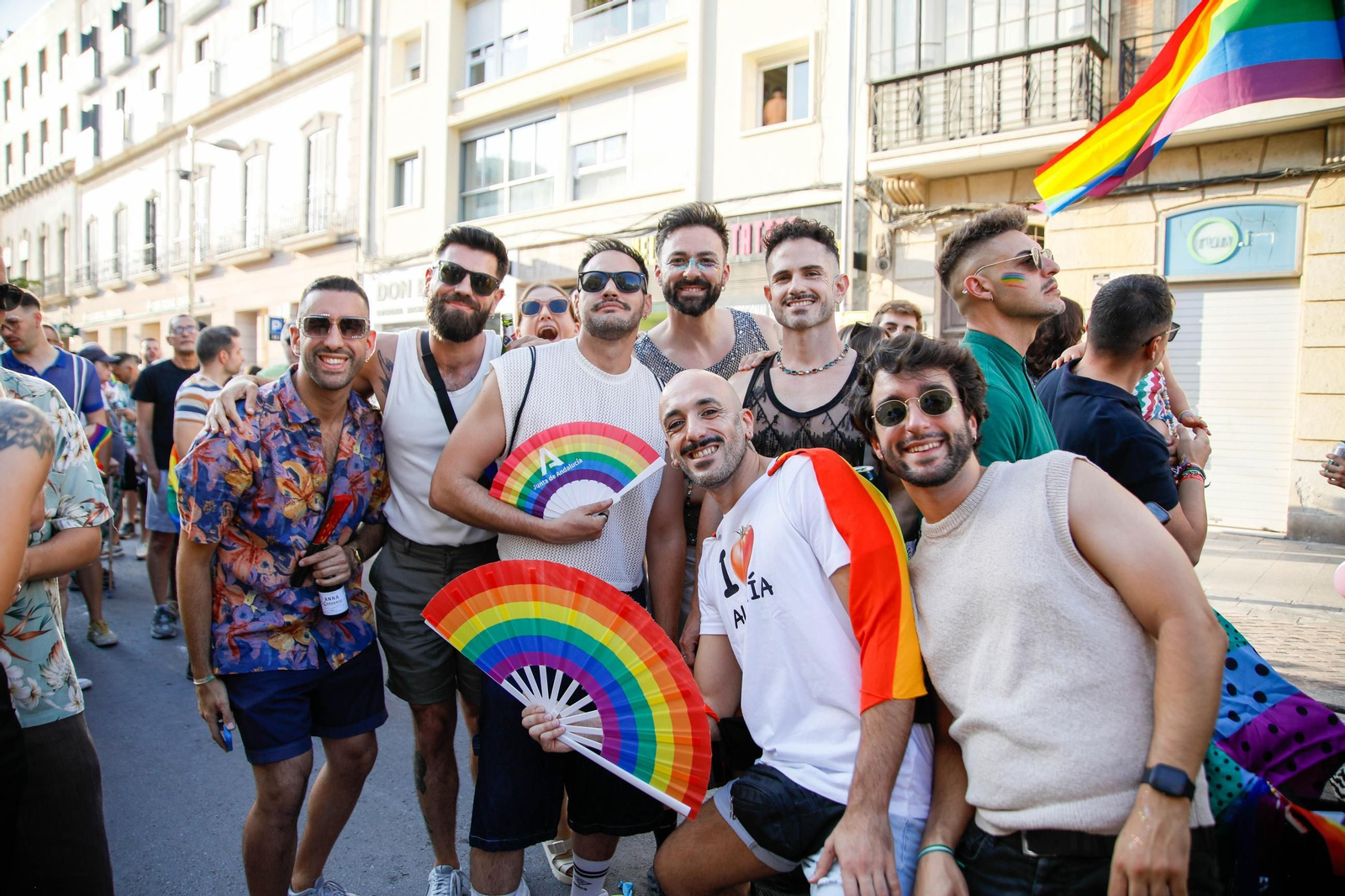 Las imágenes del Orgullo LGTBI en Almería