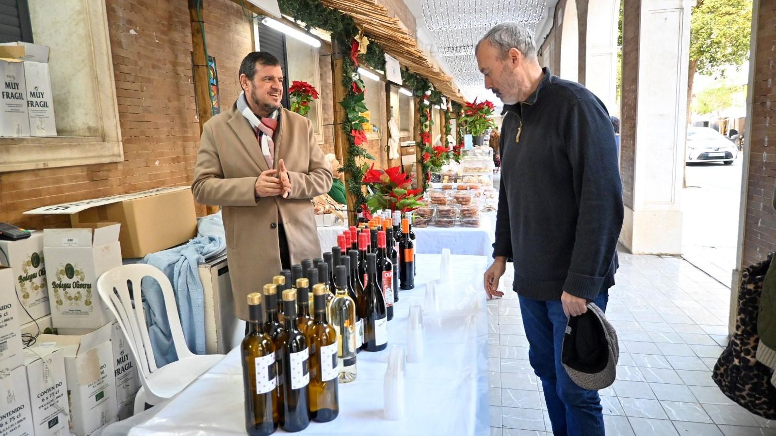 Los vinos típicos de la provincia, en la Gran Via.